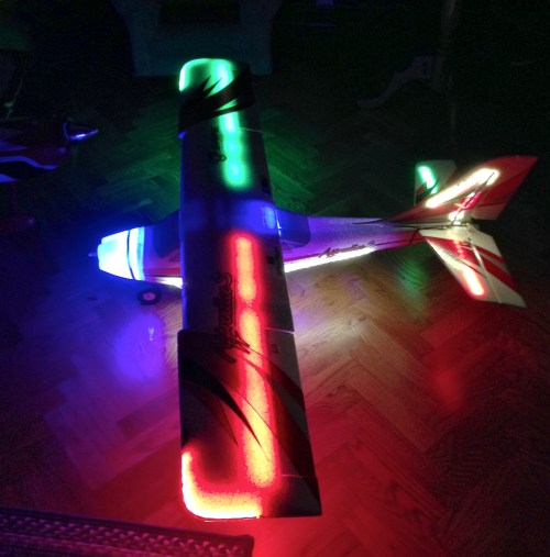 LEDs at full blast (all on)