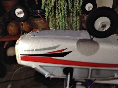 Marking where the groove would go