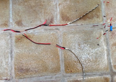 Y-junction for the stabilizer LED strips