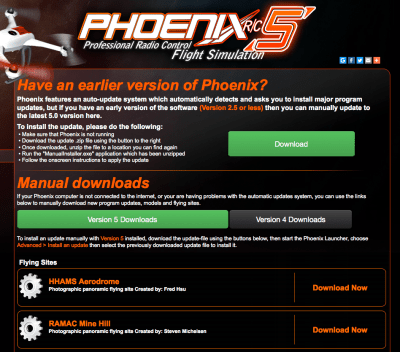 Phoenix RC Download Page