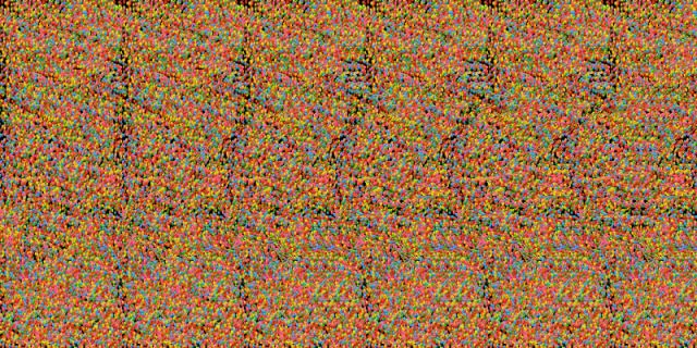 Autostereogram (MagicEye picture) of a shark
