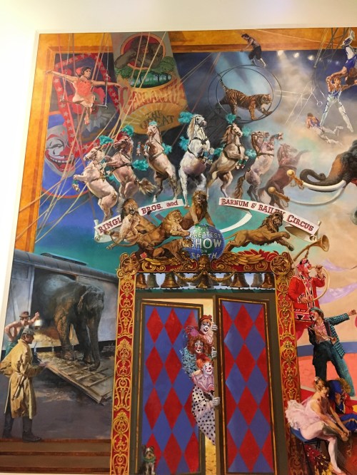 Mural at the Tibbals Learning Center at The Ringling