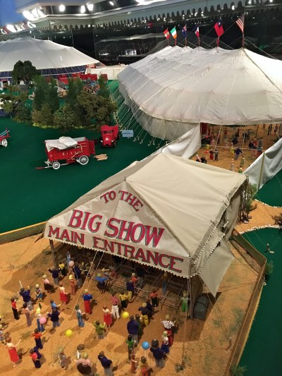 Ringling Museum Scale Model Circus Entrance