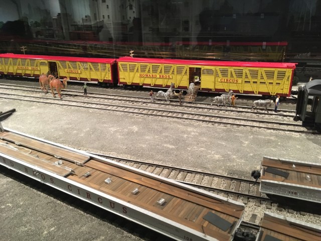 Ringling Museum Scale Model Circus Unloading Animals