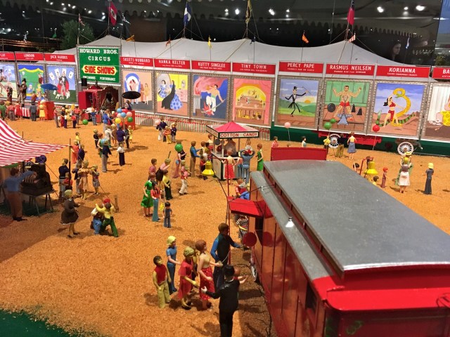 Ringling Museum Scale Model Circus Side Shows