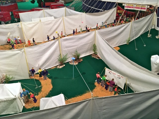 Ringling Museum Scale Model Circus Toilet