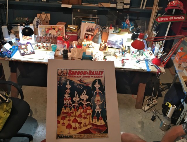 Ringling Museum Scale Model Circus Current Project