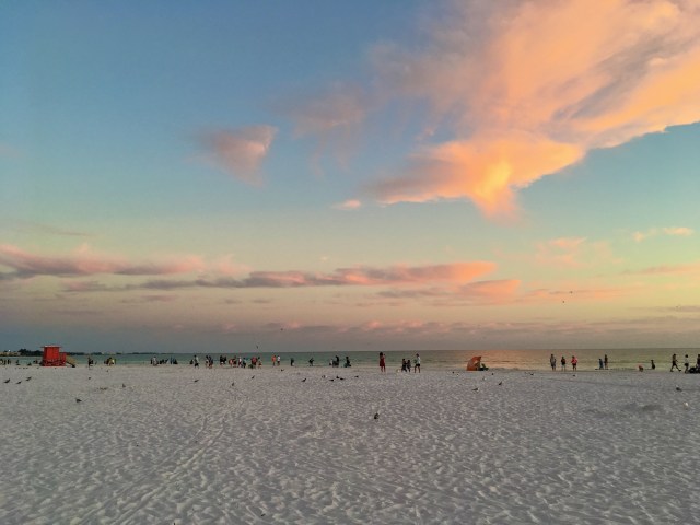 Twilight at Siesta Beach