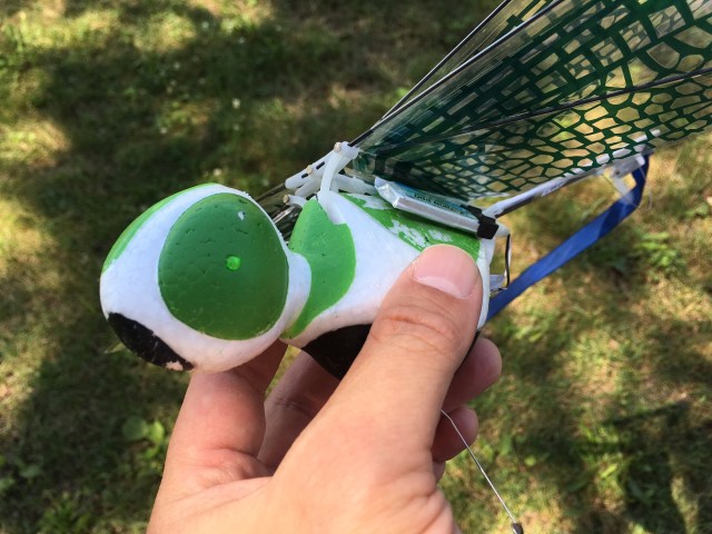 Battery moved outside and forward