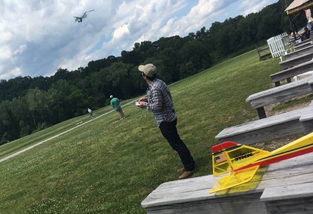 Glorious maiden-day flight