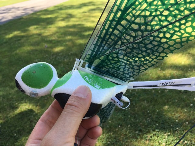 Metal washer taped to the jaw