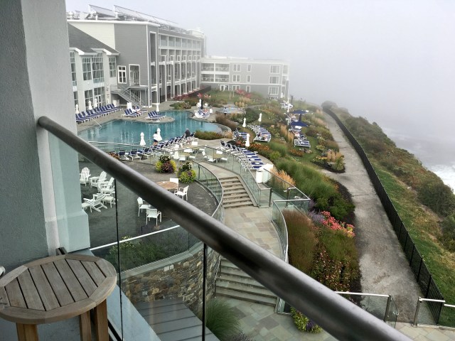 Fire pit and swimming pool