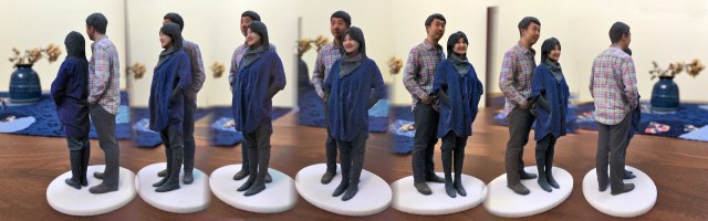 Madurodam Shapeways 3D selfie in 1:20 scale after retouching