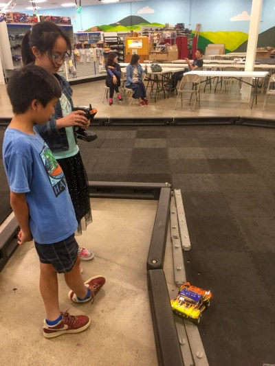 Indoor RC race track at Fundemonium, Rohnert Park, Sonoma County