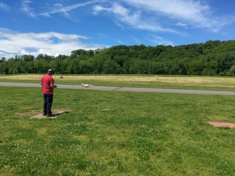 Taking off