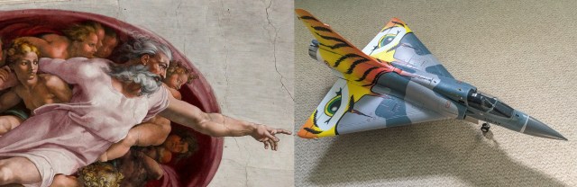 Flying a delta wing using SAFE AR36A created from the ground up