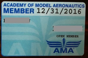 AMA membership card