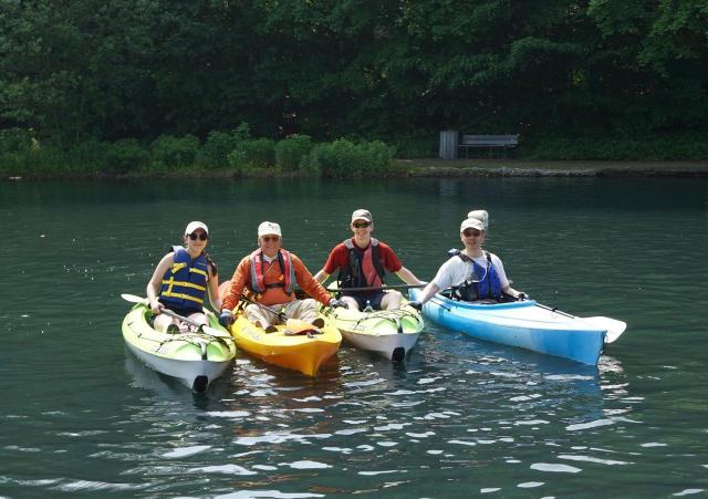 The Boat Retrieval Crew posed for a group picture