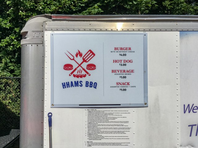 HHAMS BBQ resumes at the field meeting - sorry, I was busy eating hotdogs, so no pictures