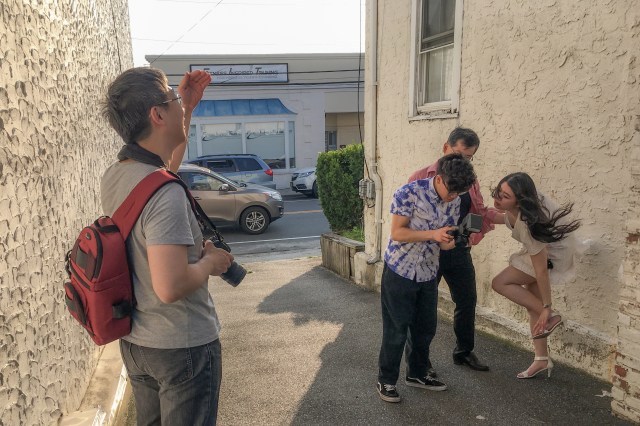 Making of a photo shoot - Wesley-Anny Wedding