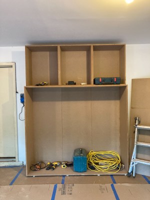 The all important shoe cabinet