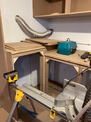 A tricky corner designed to fit the power washer