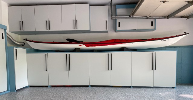 Items found on the right side of the garage, after remodeling