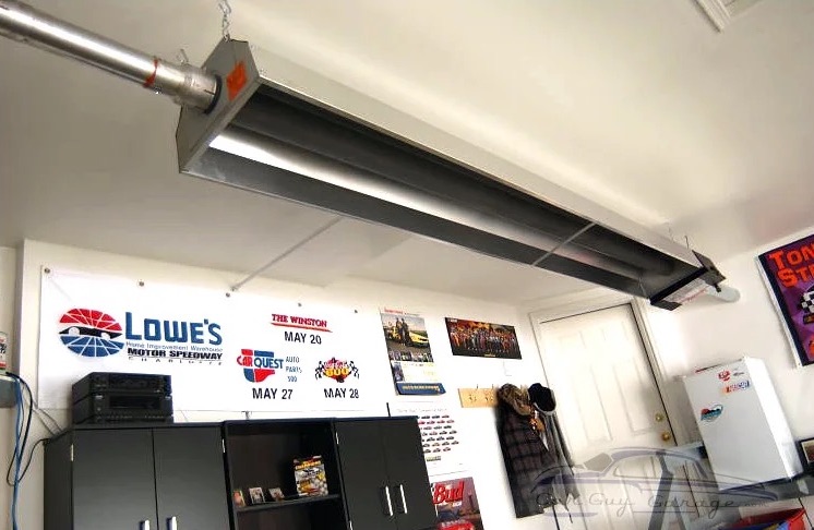 75,000 BTU garage heater