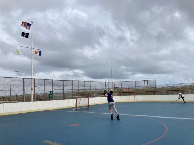 Skateparks on Long Island - Outdoor hockey rinks by the Boardwalk