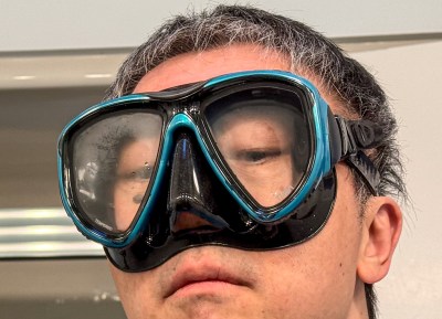 You want to be able to crack a smile without breaking mask seal