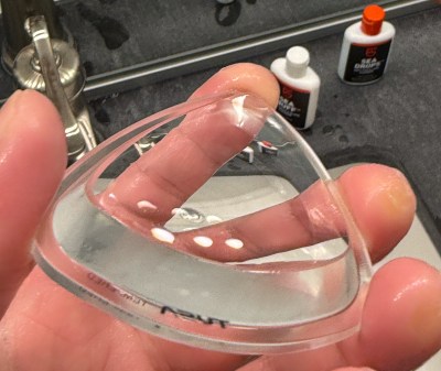 Thick prescription lenses - TUSA Intega